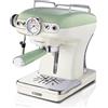 Ariete Macchina Caffè Espresso Design 1389 Polvere cialde ESE 850W Vintage Verde