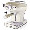 Ariete Macchina Caffè Espresso Design 1389 Polvere cialde ESE 850W Vintage Beige