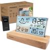 THOMSON CT600 SVEGLIA STAZIONE METEREOLOGICA SONDA ESTERNA WIRELSS CALENDARIO