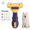 FurTech Spazzola levapelo toelettatura per cani e gatti - rimozione peli Golden/Teddy