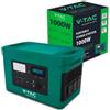 V-TAC Power Station Portatile con Batteria di Accumulo con 3 Prese Schuko Ricaricabile