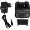 vhbw Caricatore per Icom IC-F40GS IC-F40GT IC-F3GS IC-F3GT IC-F3G batterie radio