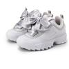FILA SCIARPA DONNA DISRUPTOR 2 FM01021100 48 BIANCO PURO ARGENTO