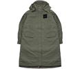 Ganni Oversized Green Tri-Layer Parka Coat 149529150 [U]