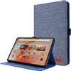 Lobwerk Custodia Tablet per Amazon Fire HD 10 2023 13.Gen 10.1 Pollici Sottile Con Stan
