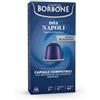 Caffè Borbone 100 Capsule Alluminio Caffè Borbone Miscela Mia Napoli-Compatibili Nespresso
