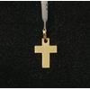 Pendente Oro 18K 750 Mls. Croce Mini Piana 13,1 X 9,7 MM.