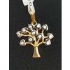 Manuel Ruso Pendente Oro 18K 750 Mls. Albero Della Vita Senza Cerchietto
