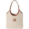 Miu Miu Ivy Canvas Bag Regular 5BG231 ACRN F062F 151213363 [U]