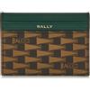 Bally Men's Logo Print Card Holder PNT C CARD CASE 75827284 [U]