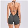 S M L Tuta Body Senza Schiena Hollow Out Push Up In Nylon Spandex