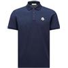 Moncler Stripe Trimming Cotton Pique Polo Shirt 8A00026 89A16 7A9 134114592 [U]
