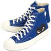 Comme Des Garcons Black Heart Chuck Taylor 70 High Sneakers AZ K122 155292880