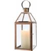 JHY DESIGN Lanterne decorative in oro rosa Lanterne a candela in acciaio inossid