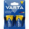 VARTA Longlife Power D R20 1,5V - 2 batterie alcaline