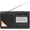 LTC Radio portatile LTC Wilga LTC-2016 con batteria ricaricabile, USB, SD