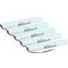 vhbw 5x Batteria sostituisce Schneider OVA58994 4000mAh 4,8V