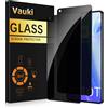 Vauki 2 Pezzi Privacy Vetro Temperato per Xiaomi Mi 10T 5G/Xiaomi Mi 10T PRO 5G
