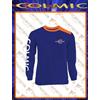 Colmic SPA T-Shirt Colmic manica lunga Long Sleeves Blue-Orange TG XL