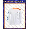 Colmic SPA T-Shirt Colmic manica lunga Long Sleeves White-Orange TG XL