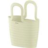 Guzzini - On The Go, ECOBAG Borsa Shopper, 100% Materiale Riciclabile - Argilla, 43 x 24 x 51 cm | 17 lt - 03290979