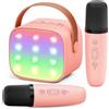 Karaoke per Bambini Karaoke Con Microfono Karaoke Cassa Bluetooth Con 2 Microfon