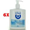 Infasil 6 X Infasil Detergente Sapone Liquido Mani Neutro 300 Ml.