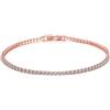 G4Love Bracciale Tennis oro argento Swarovski Elements originale G4Love cristalli donna