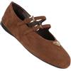 Prada Goat Ballerina Shoes 1F794N 008 F0324 F005 140630266 [U]