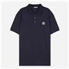 Moncler 5S Men's Stripe Polo Shirt Navy 8A00026 89A16 7A9 131624829 [U]