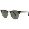 Ray Ban CLUBMASTER Square Asian Fit Sunglasses 155015288