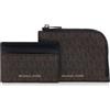 Michael Kors Hudson Canvas Card Holder for Men 39F1LHDF5B 201 53180649 [U]