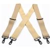 Deeppeel Spalline larghe Jockstrap da uomo, spalline da uomo adulto, 4 clip.