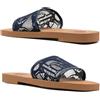 Chloe Woody Logo Lace Slider Sandals 23SS 4A8 44821587 [U]