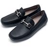 Salvatore Ferragamo Gancini Driving Shoes PARIGI-NEW NERO 755610 62851888 [U]