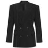 Balenciaga Wool Blazer Jacket 133028251