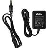 vhbw Alimentatore per Samsung HMX-U20 SMX-C100 SMX-C13 SMX-C10 SMX-C10RN HMX-U20BN 2m