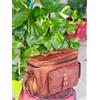 Fatto a mano Capra Ingombrante Pelle Haritage Borsa Fotocamera Messenger Classico Imbottito