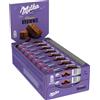 Milka 24 TORTINE AL CACAO CON PEPITE DI CIOCCOLATO AL LATTE MILKA CHOCO BROWNIE DA 50G