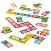 Dal Negro - Fantasy Domino con 28 tessere in legno. Adatto per bambi WaLv