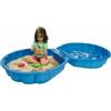ADRIATIC, Sabbiera a Conchiglia - Azzurra/BLU + Piscina, GIOCATOLO PLASTICA