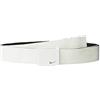 Nike New Tech Essentials - Cintura reversibile, Uomo, Cintura, 11249100, bianco/nero, Taglia unica