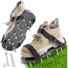 Scarpe arieggiatore prato, chiodate, regolabili, antiscivolo, nero