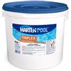 Marten pool Cloro per piscine Triplex Multifunzione Pastiglie 200gr 5kg