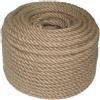 Viaforest corda di iuta, naturale, 8 mm, 50 m, per giardino, artigianato, imballaggi