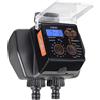 CLABER 8488 DUAL SELECT CENTRALINA PROGRAMMATORE IRRIGAZIONE GIARDINO 2 VIE