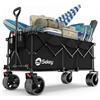 Sekey XXXL Carrello Spiaggia 300L 200KG Modello Allungato con Ruote Fuoristrada 17x10