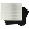 vhbw Set di filtri 5 pezzi per Winix P150