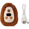 Portable Rechargeable Hand Warmer Scaldamani Elettrico con Batteria 1200mah per Appassionati di Sport Invernali