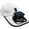 Cappello da sole ventilatore solare leggero per viaggi escursioni spiaggia e cor